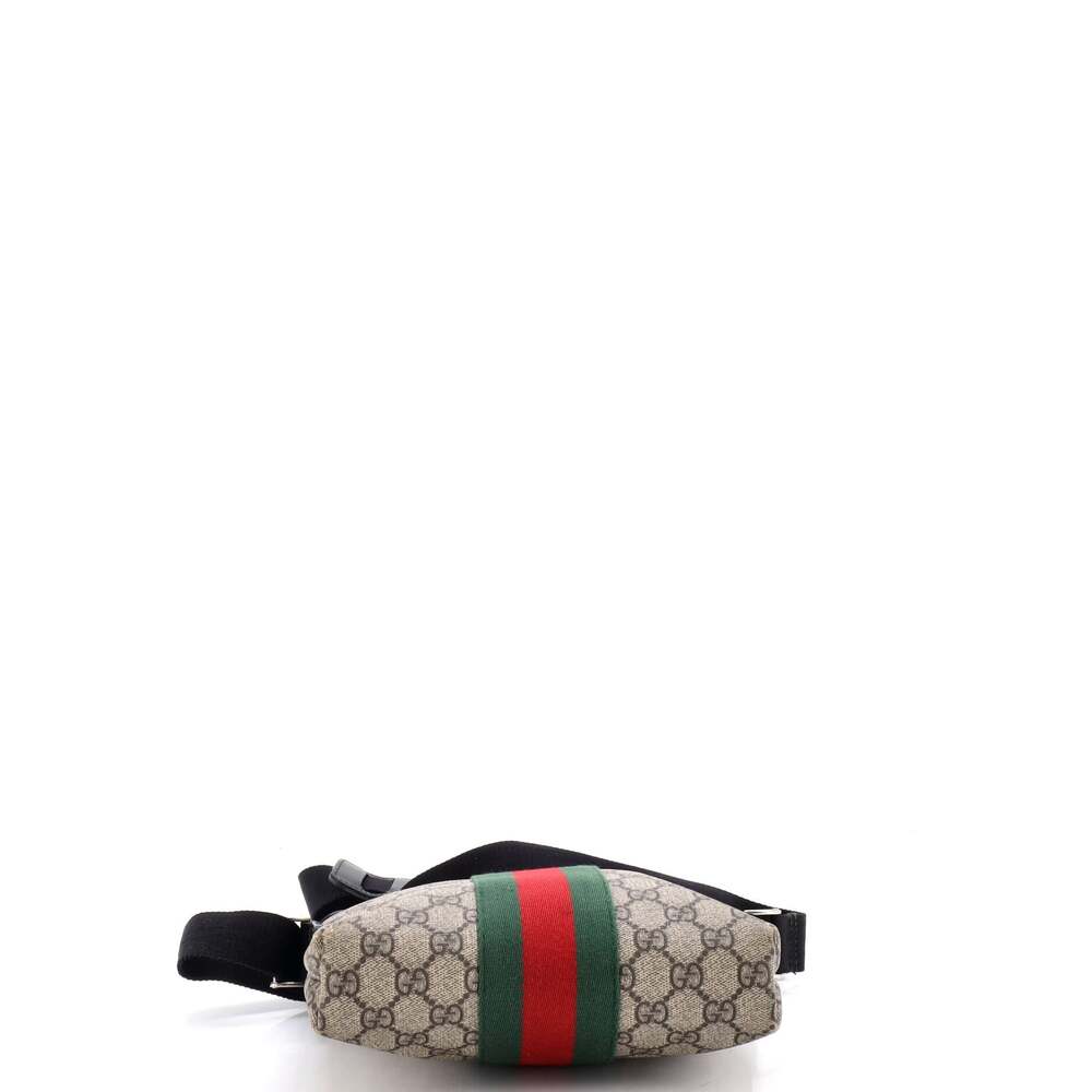 Gucci Web Messenger Bag Gg Coated #266040G76B - Picture 4 of 7